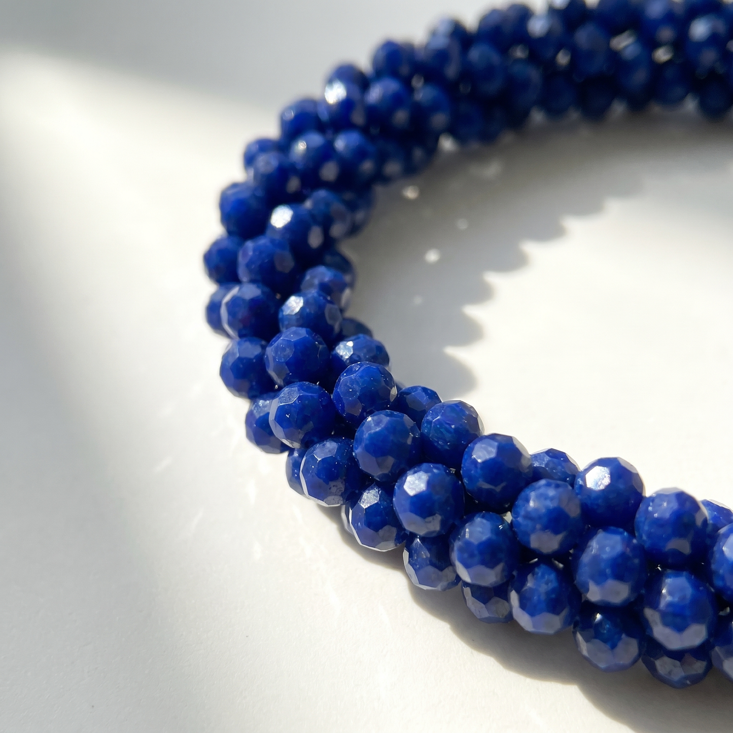Ela Blue – Kralen Haarelastiek & Armband
