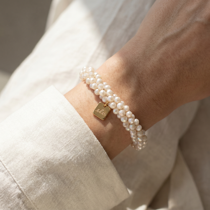 Ela Cloud – Kralen Haarelastiek & Armband