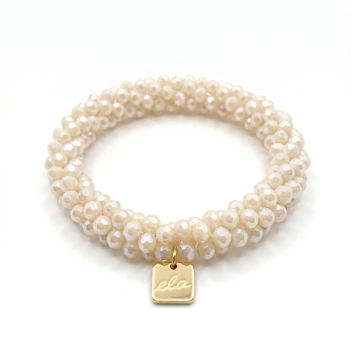 Ela Cloud – Kralen Haarelastiek & Armband