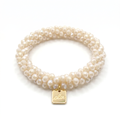 Ela Cloud – Kralen Haarelastiek & Armband