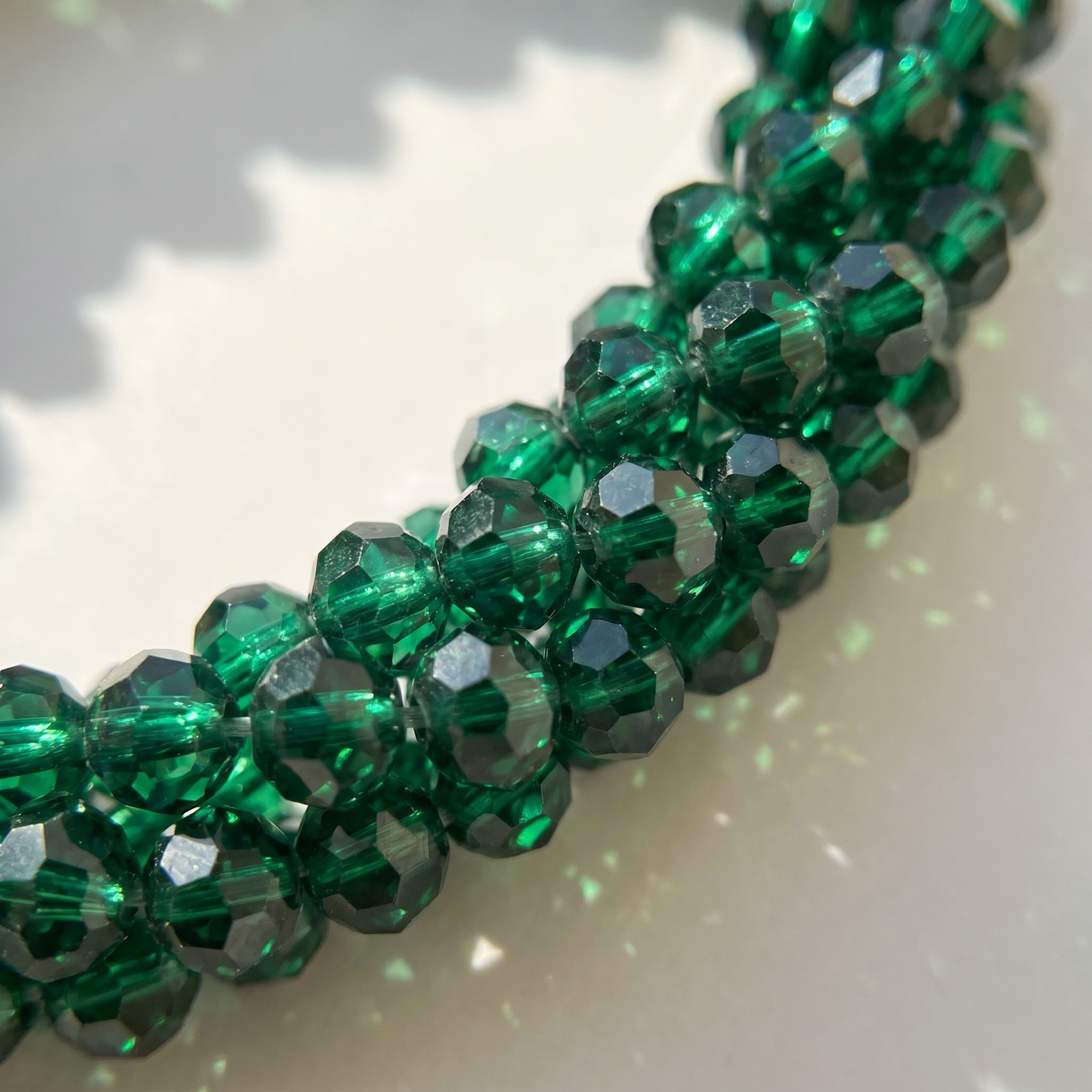 Ela Emerald – Kralen Haarelastiek & Armband