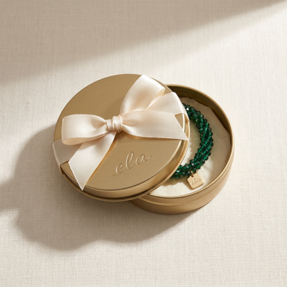 Ela Emerald – Kralen Haarelastiek & Armband