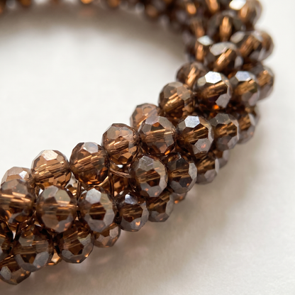 Ela Mocha – Kralen Haarelastiek & Armband