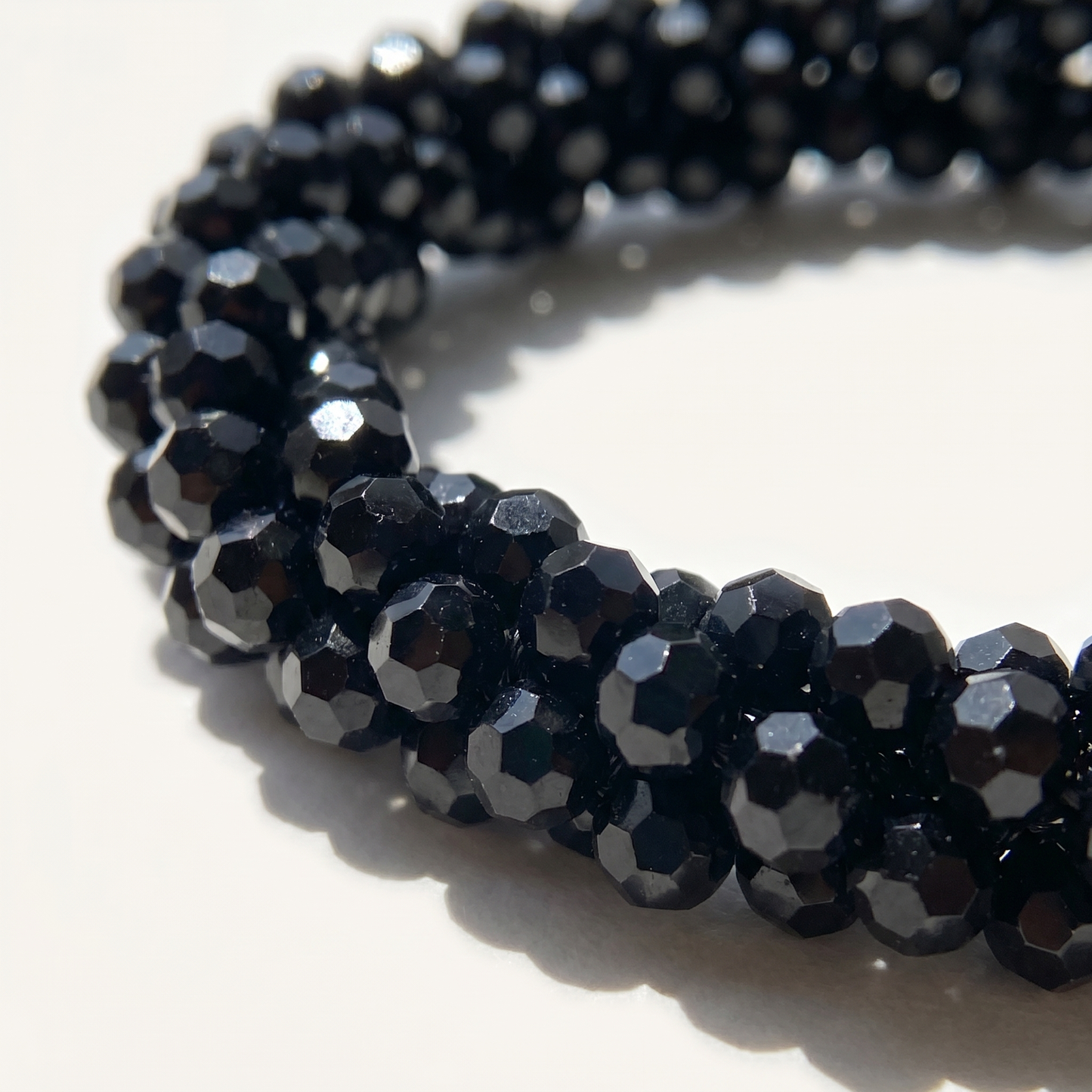 Ela Onyx – Kralen Haarelastiek & Armband