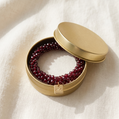 Ela Ruby – Kralen Haarelastiek & Armband
