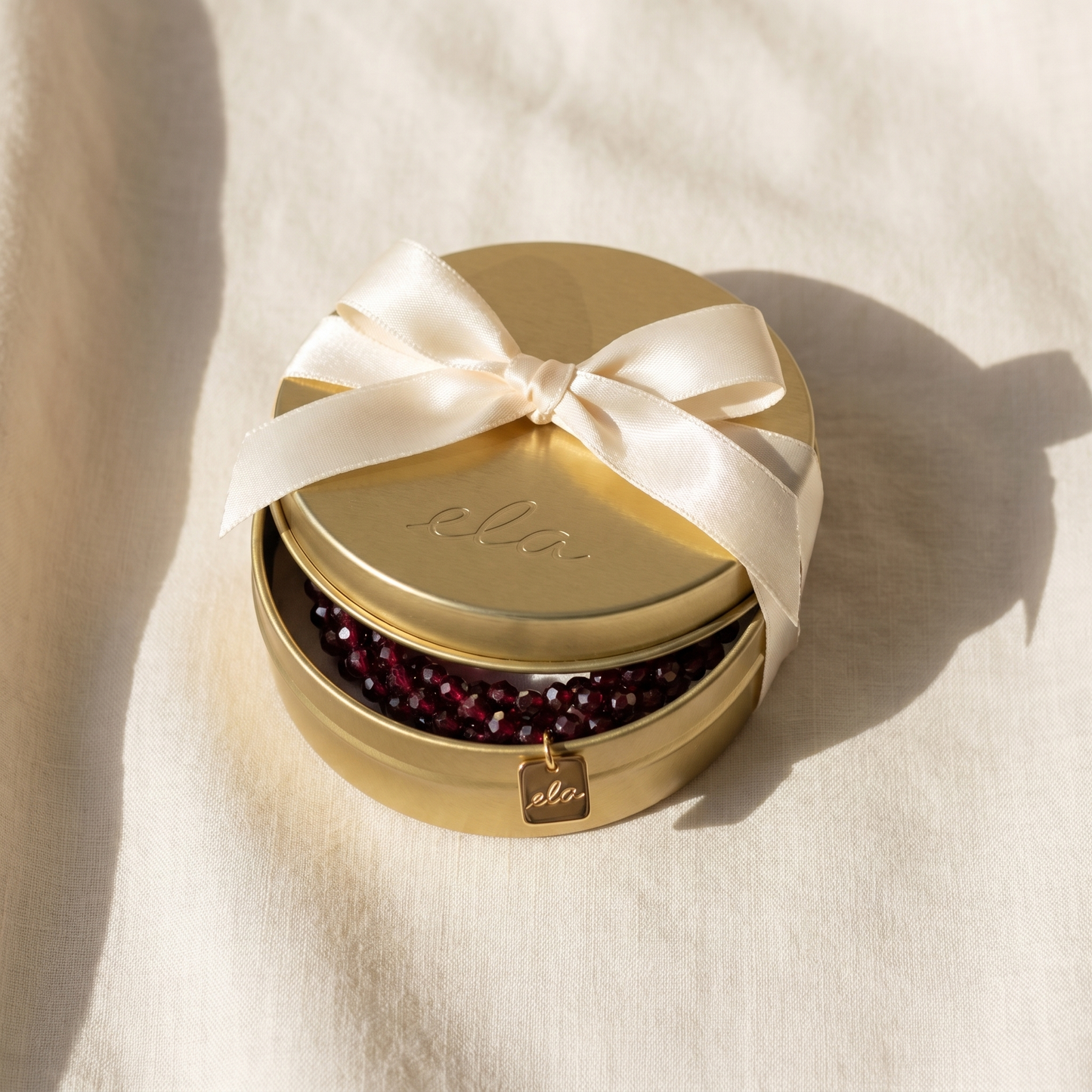 Ela Ruby – Kralen Haarelastiek & Armband