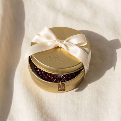 Ela Ruby – Kralen Haarelastiek & Armband